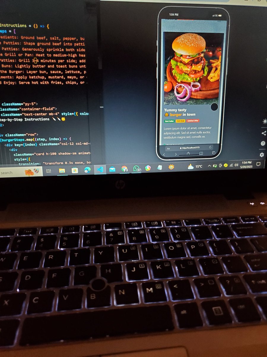 Techman_Dev's tweet image. My first frontend project is live!
Built a food recipes website using React, Vite, and a lot of love for clean UI.
Would love your feedback! #ReactJS #Vite #100Devs #WebDevelopment #programmer #Nigeria
