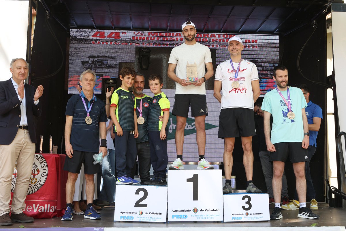 Gran actuación del PDI de <a href="/ETSIT_UVa/">ETSIT_UVa</a>  en la 44 1/2 maratón universitaria. Victoria de Selene Moreno Calderón del <a href="/GIB_UVa/">Biomedical Engineering Group</a> en femenino carrera corta y segundo puesto para Rubén Lorenzo Toledo en masculino carrera larga