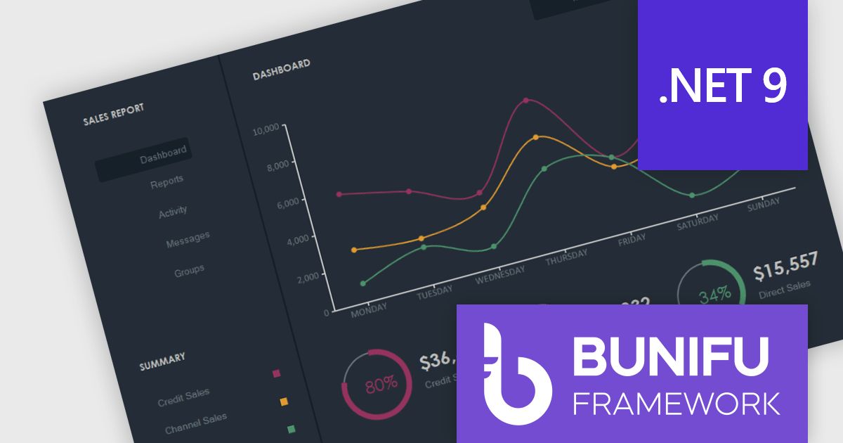 Thank you <a href="/ComponentSource/">ComponentSource</a> - Bunifu Technologies now supports .NET 9! Their product suite enables smooth integration of modern UI and charting features with the Microsoft .NET 9.0 framework. Discover more at this link: componentsource.com/news/2025/05/1… #TechInnovation #DotNET9 #Dotnet