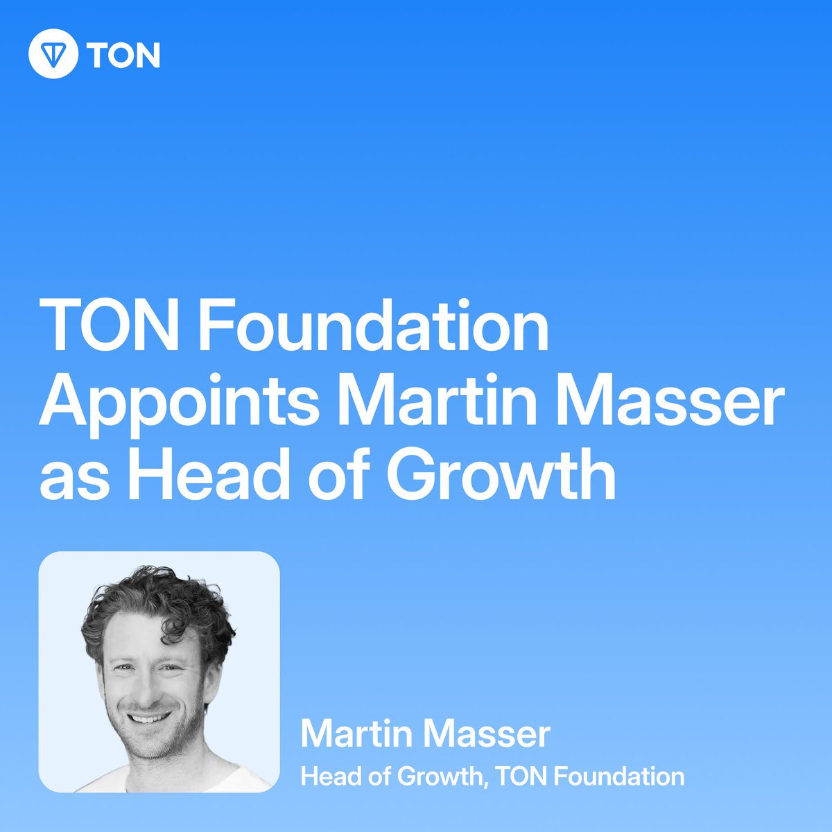 🚀 Big news! TON Foundation welcomes @MartinatSton as our new Head of  Growth 🎉 🔹 Ex-CBDO @ston_fi 🔹 10+ years in crypto 🔹 20 years in FX  banking (incl. HSBC & BNP