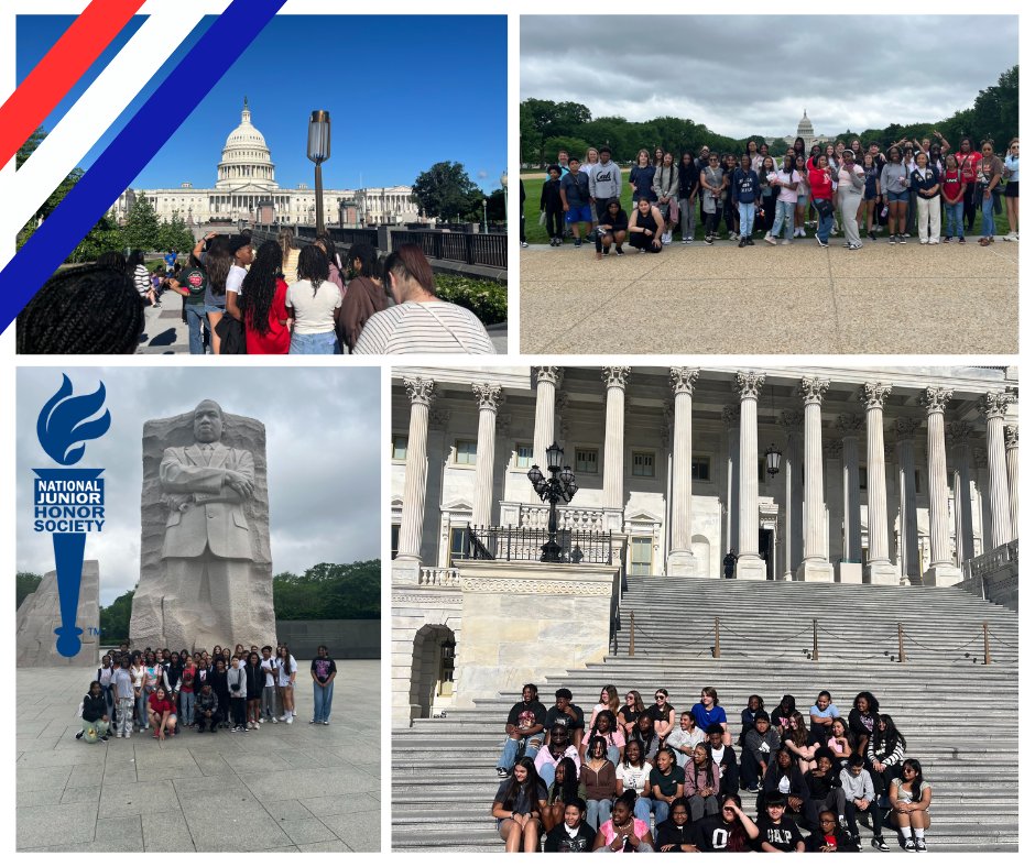 Our amazing Student Council and NJHS students had an unforgettable experience exploring Washington, D.C.!  From the monuments to the museums, they represented our school with pride, leadership, and curiosity every step of the way. So proud of these future leaders!