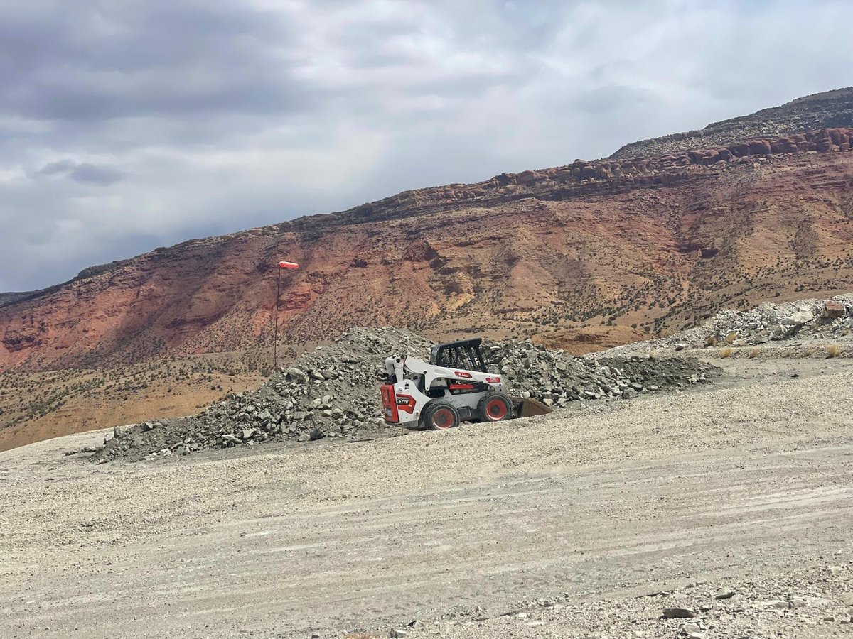Blended ore on pad ready to be shipped to White Mesa Mill

🇨🇦CSE: WUC 🇺🇸OTCQX: WSTRF #uranium #vanadium