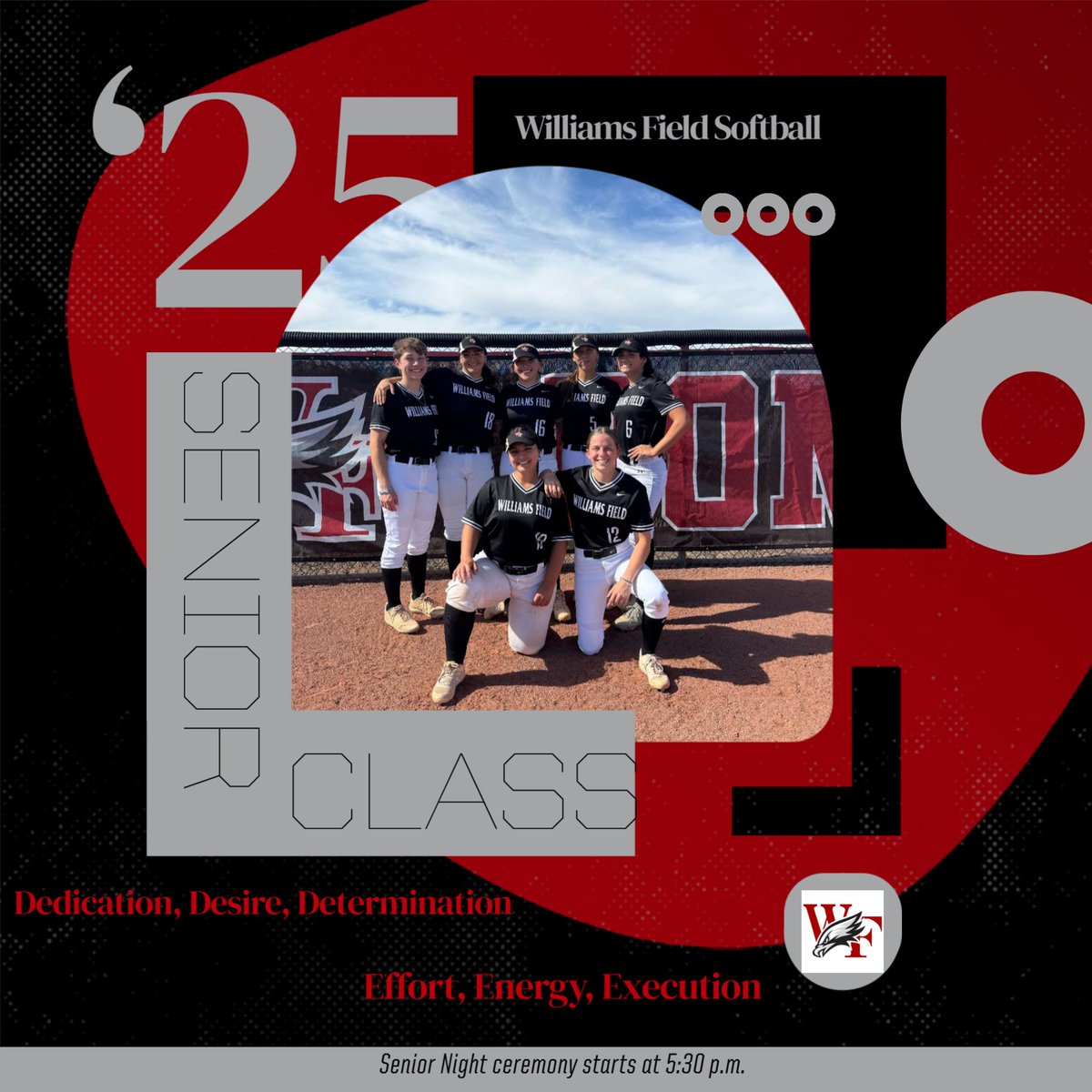 Nice little send off for our seniors on graduation day.
<a href="/Sports360AZ/">Sports360AZ</a> came out with its All-Academic softball team.
We had 12 of our 13 varsity players make it with 7 earning first team (4.0 or higher) &amp; 6 make honorable mention (3.0).
<a href="/AZPreps365/">AZPreps365</a> <a href="/AZinthecircle/">Javier Zuluaga</a> <a href="/KevinMcCabe987/">Kevin McCabe</a>