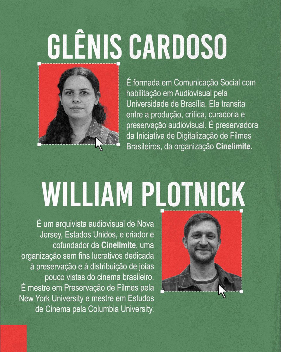 Parada_D_Cinema's tweet photo. Inscreva-se para a Oficina de Restauro na 8ª Parada de Cinema! A oficina acontecerá no dia 13/06, na Sala Cine Torquato Neto. Para se inscrever, acesse o link na bio. https://t.co/sXCg8LconJ