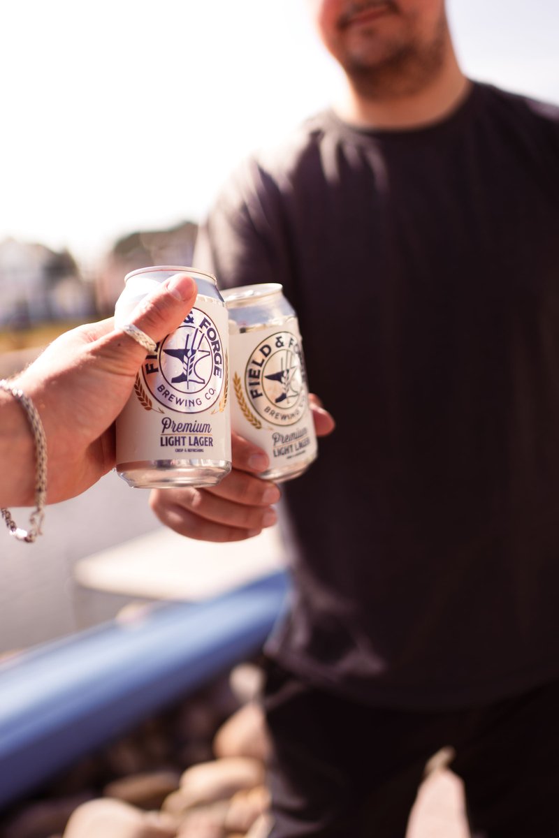 A cold lager, handed to you like a promise that the weekend will be good.
Premium Light Lager is available in 8-packs or on tap at the Field &amp; Forge Gastro Pub.