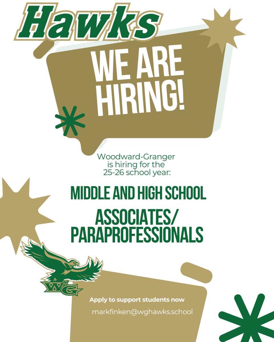 Woodward-Granger High School (@wghshawks) on Twitter photo 