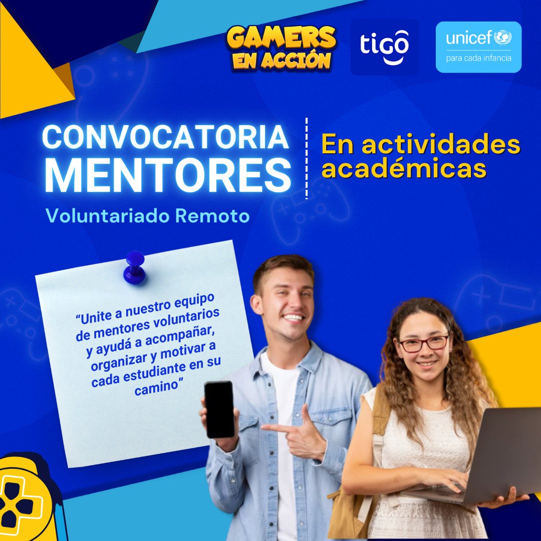 Te invitamos a ser parte de nuestro equipo como voluntario en actividades académicas, apoyando en la gestión del control de participación de los estudiantes. 

Completá este formulario hasta el jueves 22 de mayo.

📷 forms.gle/A5MLwGXyELA54w…