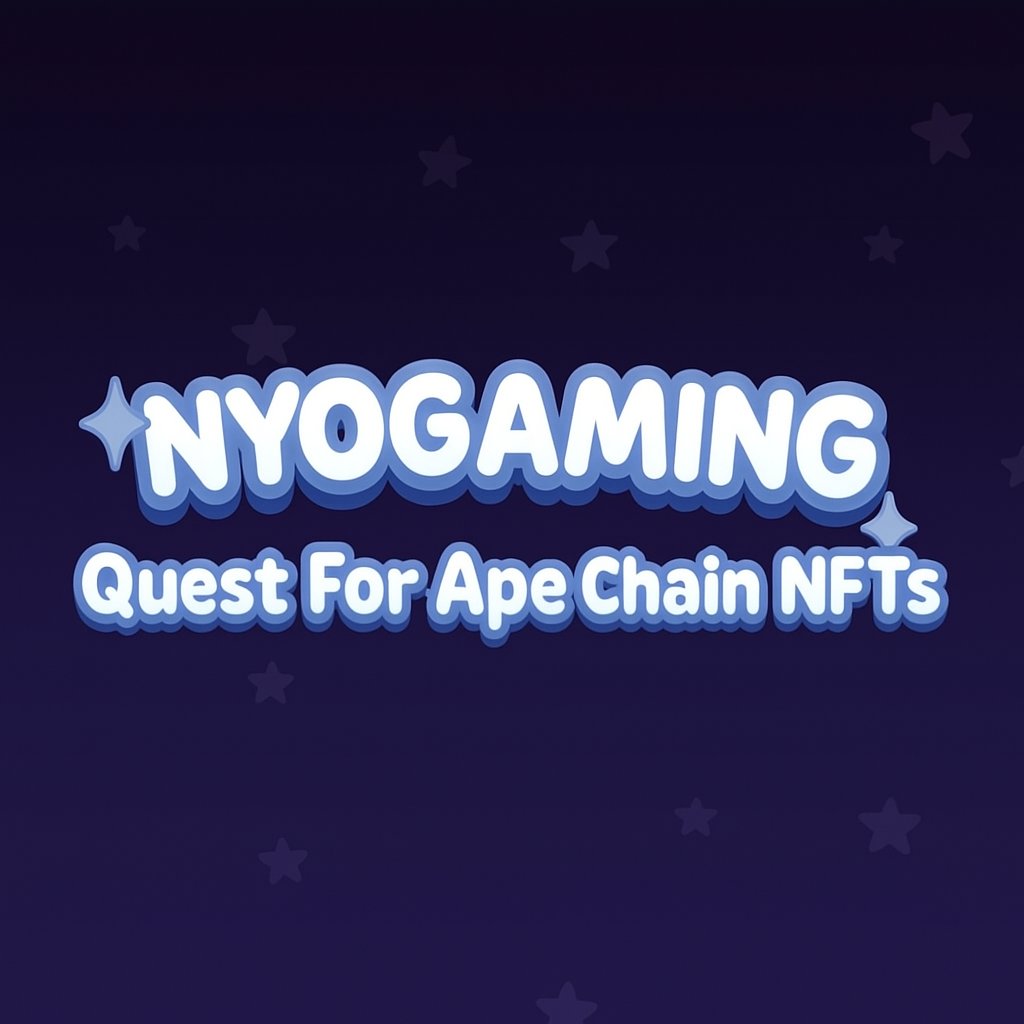 Nyolings (@nyolings) on Twitter photo HUGE New NYO HOLDER ONLY quest is LIVE NOW on <a href="/Nifty_Island/">Nifty Island ๐</a> ๐๏ธ
Celebrating the latest chain to be integrated on the Island, APE CHAIN
PRIZES:
5x <a href="/SkeleFrenz/">SkelฤFrenลผ</a>
3x <a href="/OtterfulOtters/">Otterful Otters</a>
2x <a href="/Dojo_Kidz/">Dojo Kidz</a>
1x <a href="/NekitoNFT/">NEKITO ๐ผ</a> HUGE New NYO HOLDER ONLY quest is LIVE NOW on <a href="/Nifty_Island/">Nifty Island ๐</a> ๐๏ธ
Celebrating the latest chain to be integrated on the Island, APE CHAIN
PRIZES:
5x <a href="/SkeleFrenz/">SkelฤFrenลผ</a>
3x <a href="/OtterfulOtters/">Otterful Otters</a>
2x <a href="/Dojo_Kidz/">Dojo Kidz</a>
1x <a href="/NekitoNFT/">NEKITO ๐ผ</a>