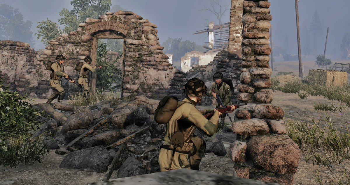 ThatREFORGERguy's tweet photo. Paratroopers Behind Enemy Lines D-day
#ArmaReforger #WW2 #101st https://t.co/vf14PiTm6e