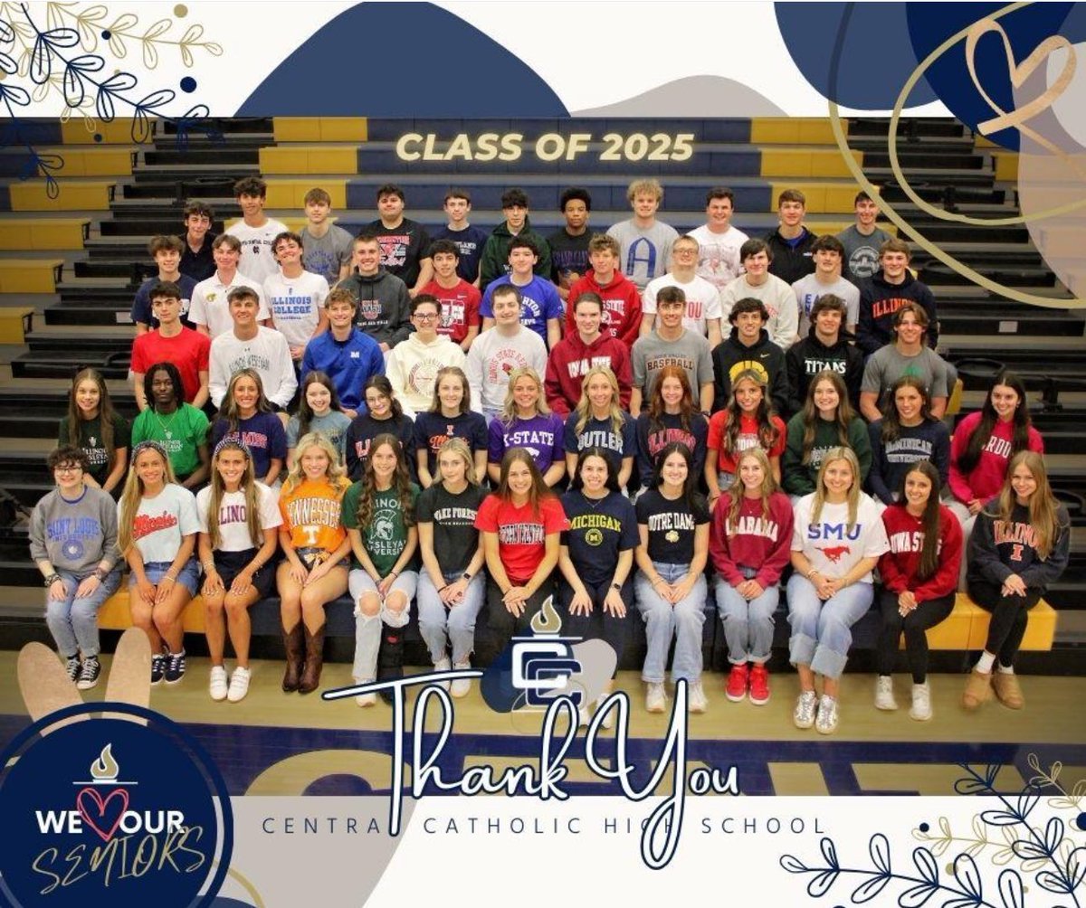 CCHS Saints Girls Basketball (@saintscchs) on Twitter photo Congrats to our Saint Seniors! Wishing you the best on your next journey! #OnceASaintAlwaysASaint <a href="/IHSA_IL/">Illinois High School Association #IHSA</a> <a href="/IlliniPrairie/">Illini Prairie Conference</a> <a href="/CCHSinBloom/">Central Catholic</a> Congrats to our Saint Seniors! Wishing you the best on your next journey! #OnceASaintAlwaysASaint <a href="/IHSA_IL/">Illinois High School Association #IHSA</a> <a href="/IlliniPrairie/">Illini Prairie Conference</a> <a href="/CCHSinBloom/">Central Catholic</a>