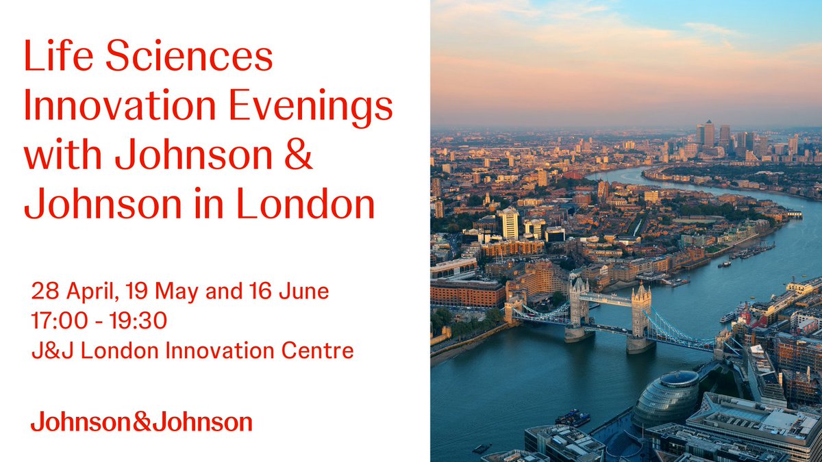 Thank you to all who attended the second Life Sciences Innovation Evening with J&amp;J in London! We had a great turn-out yesterday, connecting with some brilliant minds in the ecosystem. Learn more about the upcoming June session &amp; book your place now. jji.jnj/4i96cRm