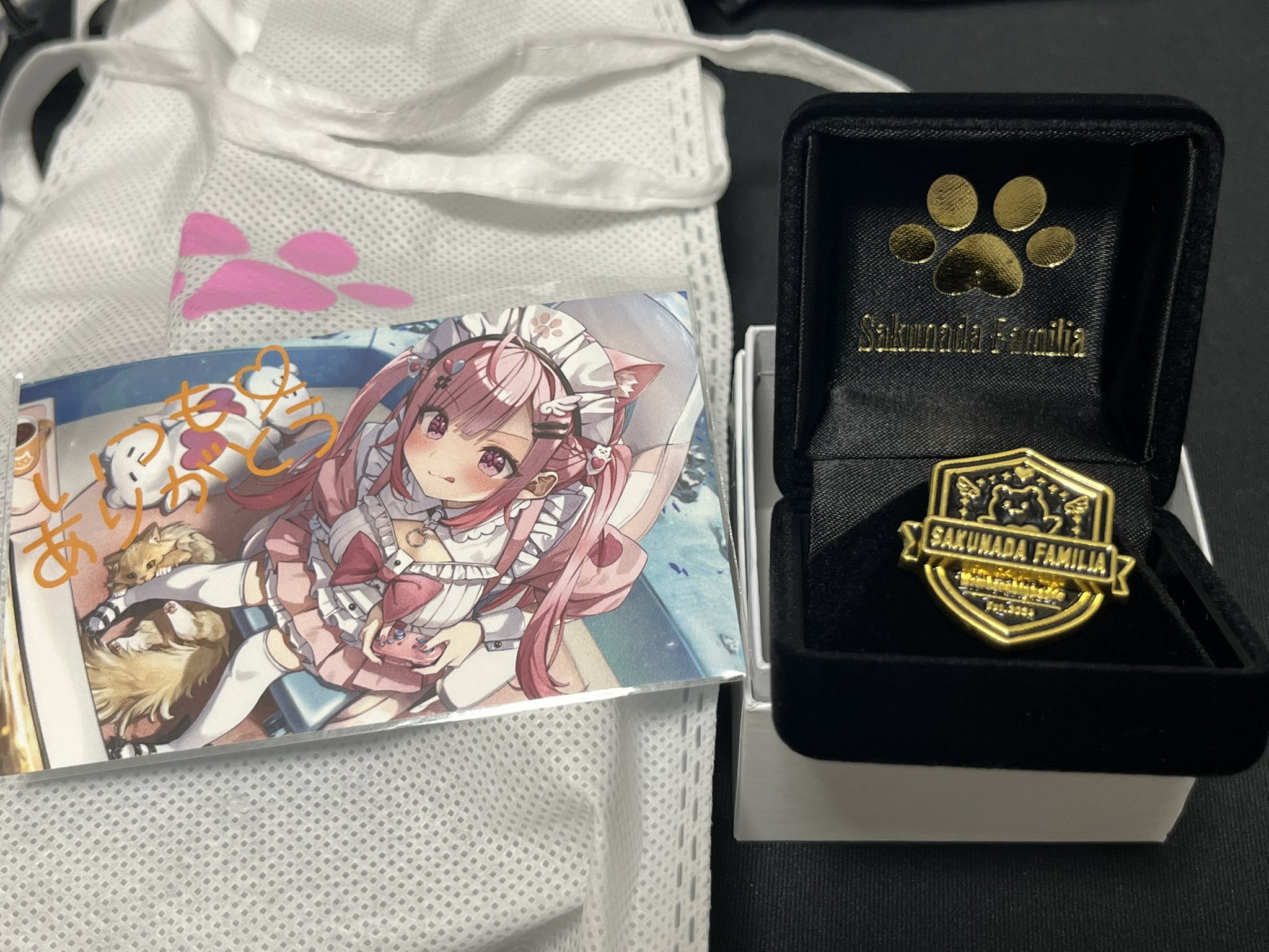 結城さくな FANBOX限定 ピンバッジ