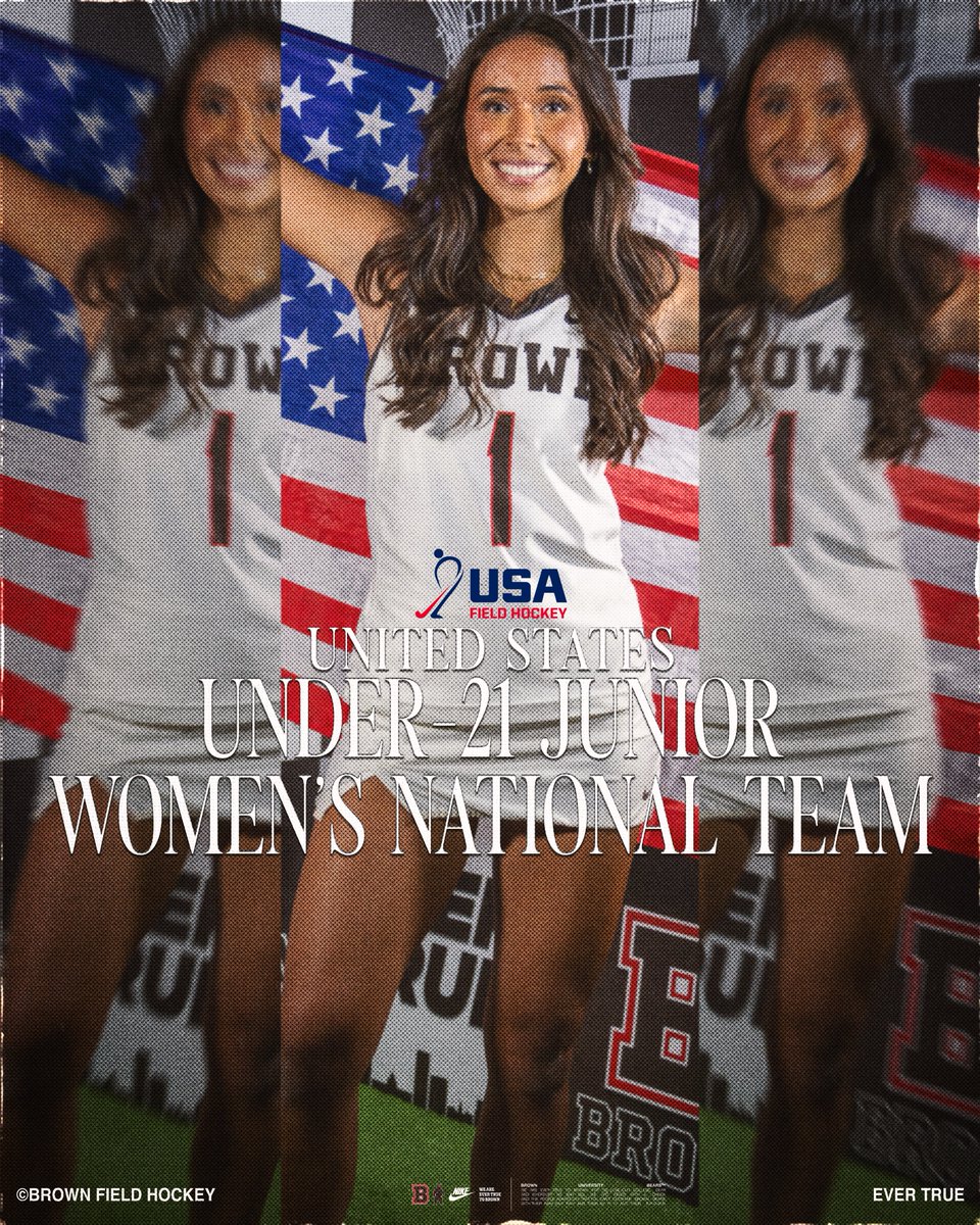 Brown Field Hockey (@brownu_fh) on Twitter photo Congatulations to Mia Karine Myklebust, a <a href="/USAFieldHockey/">USA Field Hockey</a> Under-21 Junior National Team member!
#EverTrue Congatulations to Mia Karine Myklebust, a <a href="/USAFieldHockey/">USA Field Hockey</a> Under-21 Junior National Team member!
#EverTrue