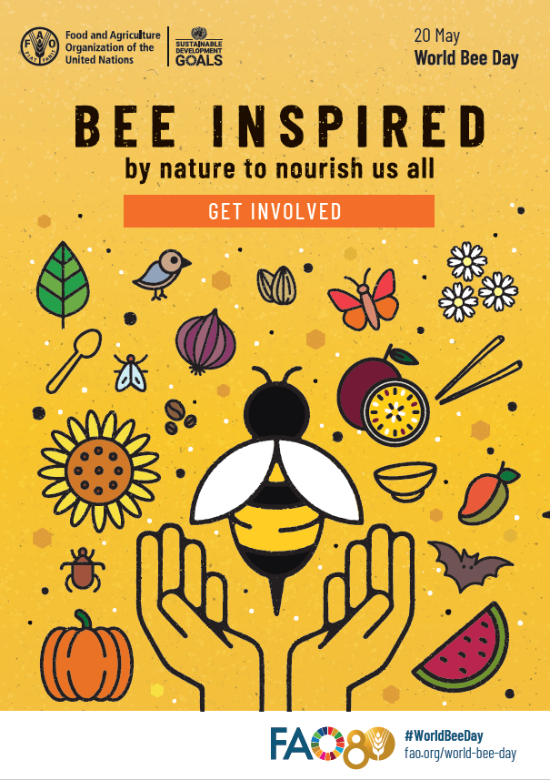 Bee Inspired!🐝🌺

#Bees and other #pollinators are crucial to our existence and the health of our planet.

Let's thank the bees!

And don't forget to check out #YUNGA's Pollinator Challenge Badge to learn more about this wonderful species via the link in bio!🌟

#worldbeeday2025
