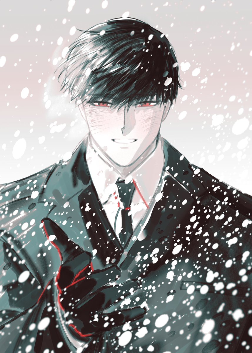 #大穢 
눈 오는 날 기다려주는 사람이 있었으면...