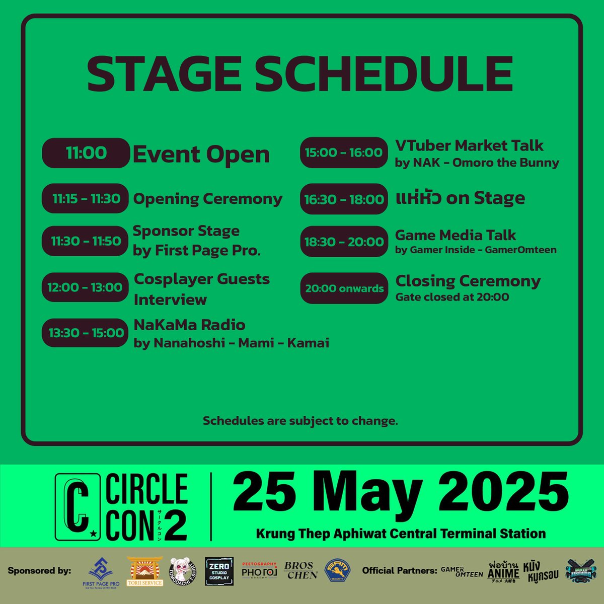 Circle Con #3: 4-5 July 2026 🚇 tweet media