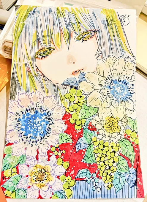 今週末の関西コミティアにはこの辺りの原画を持っていこうと思います#関西コミティア 