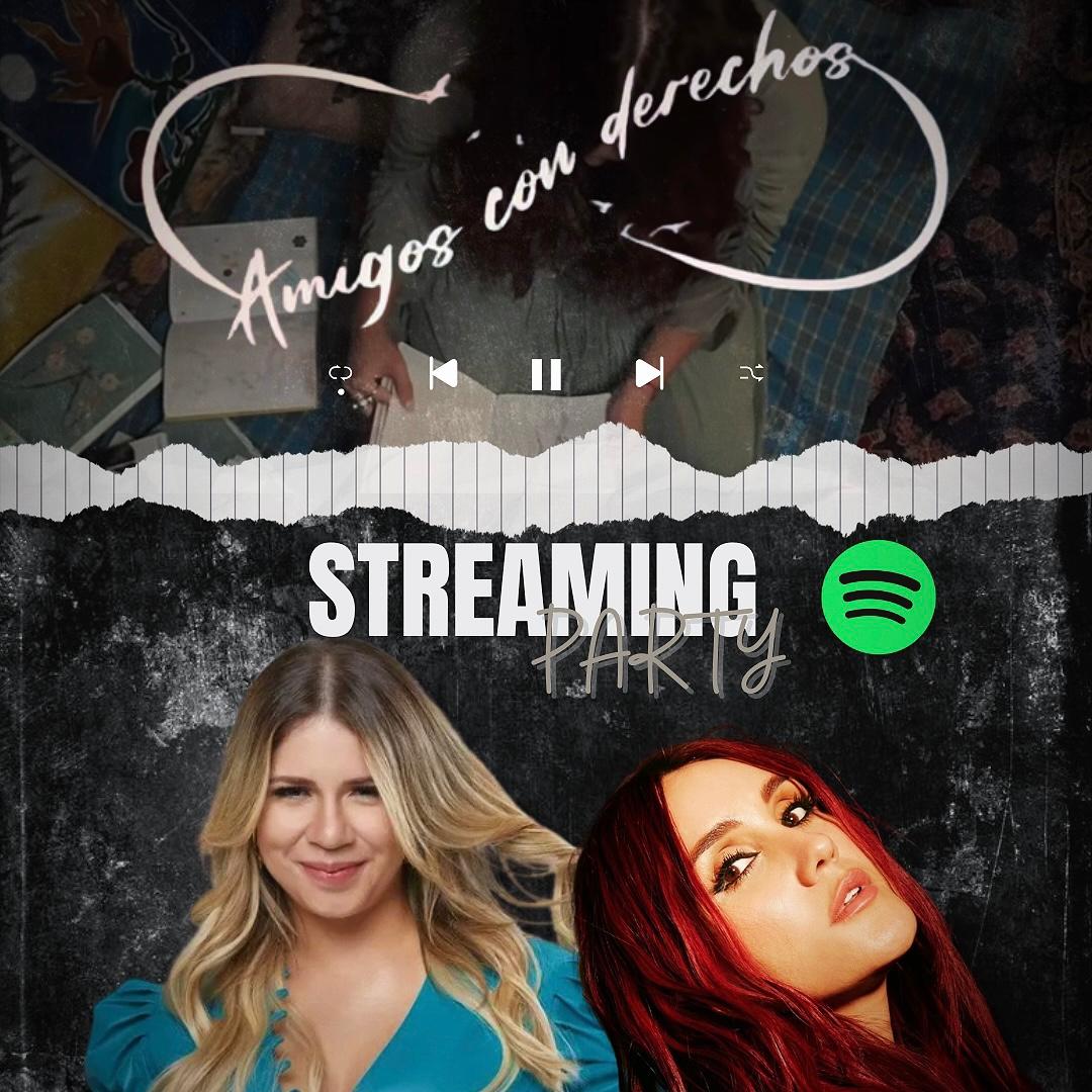 🚨 HOJE, 20h! 🚨
Stream Party de “Amigos con Derechos” – Dulce María &amp; Marília Mendonça.
Duas vozes, dois países, uma conexão real. 💔✨
Esquenta oficial pra “Sem Direito ao Amor”