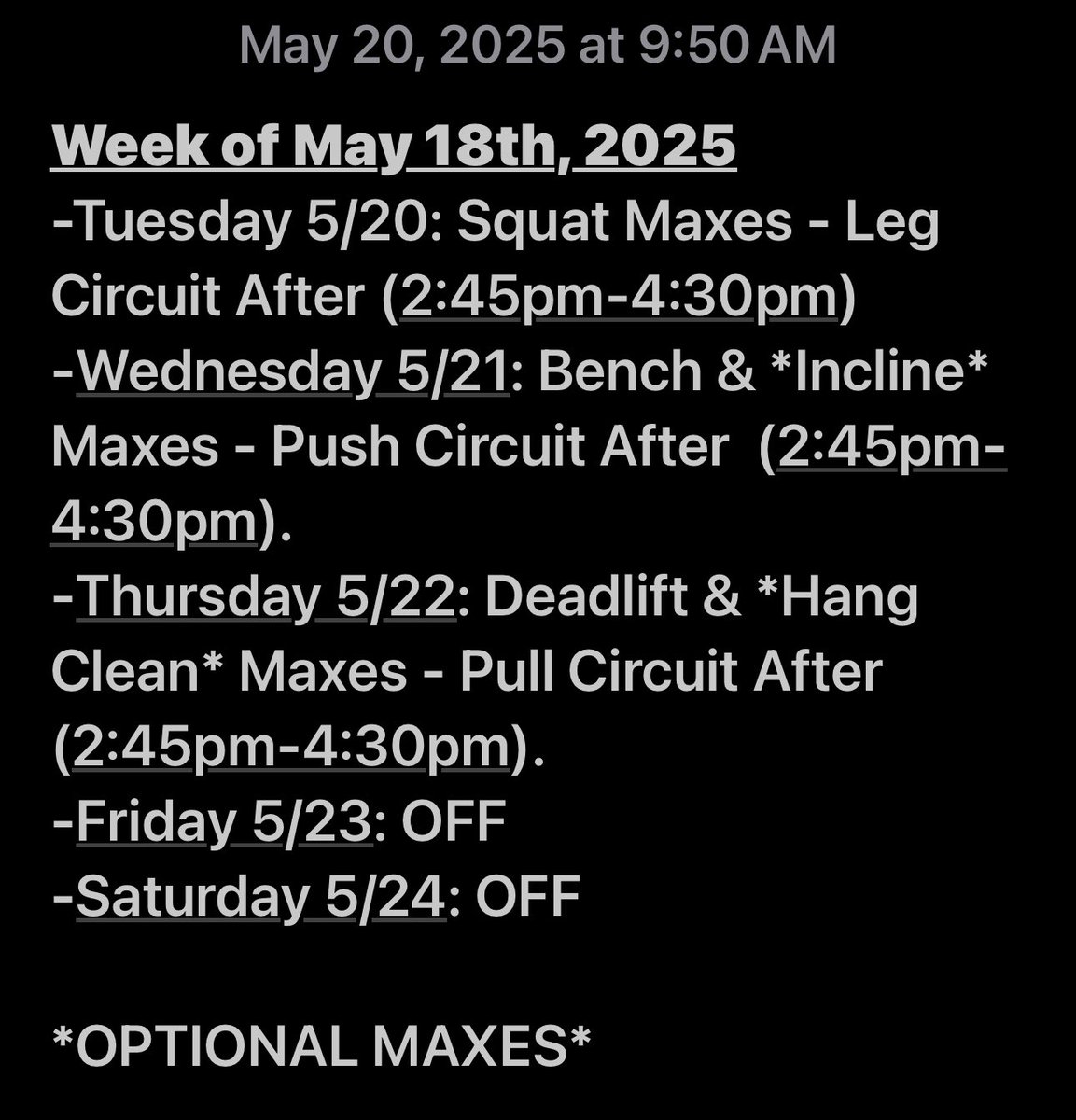 Adam Kolowski (@coachkolowski) on Twitter photo Max schedule for the week of 5/18/25. Live calendar linked. ā¬ļøā¬ļøā¬ļø<a href="/BataviaFootball/">Batavia Football</a> <a href="/BATTLINDOGD/">MATT HOLM</a> <a href="/FB_Coach_C/">Coach Colamatteo</a> <a href="/CoachAnderson14/">Sean Anderson</a> <a href="/BataviaTrack/">Batavia Boys Track</a> #TheyNotLikeUs #12family34team docs.google.com/spreadsheets/d⦠Max schedule for the week of 5/18/25. Live calendar linked. ā¬ļøā¬ļøā¬ļø<a href="/BataviaFootball/">Batavia Football</a> <a href="/BATTLINDOGD/">MATT HOLM</a> <a href="/FB_Coach_C/">Coach Colamatteo</a> <a href="/CoachAnderson14/">Sean Anderson</a> <a href="/BataviaTrack/">Batavia Boys Track</a> #TheyNotLikeUs #12family34team docs.google.com/spreadsheets/dā¦