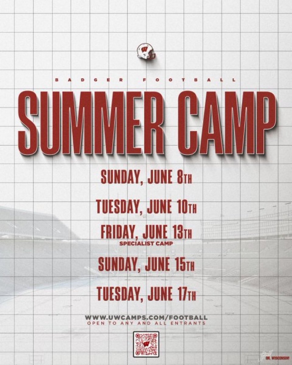 Connor Hites (@hites_connor) on Twitter photo Thank you <a href="/WisFBRecruiting/">Wisconsin Badgers Football Recruiting</a> for the invite to camp at Madison!
<a href="/BadgerFootball/">Wisconsin Football</a> #OnWisconsin <a href="/TufBorland/">Tuf Borland</a> <a href="/IgnatiusFB/">Saint Ignatius Football</a> <a href="/CoachMmiller15/">Matt Miller</a> @Jon__McNamara <a href="/PrepRedzoneWI/">Prep Redzone Wisconsin</a> <a href="/CoachBigPete/">Peter "Coach Big Pete" Leinweber</a> Thank you <a href="/WisFBRecruiting/">Wisconsin Badgers Football Recruiting</a> for the invite to camp at Madison!
<a href="/BadgerFootball/">Wisconsin Football</a> #OnWisconsin <a href="/TufBorland/">Tuf Borland</a> <a href="/IgnatiusFB/">Saint Ignatius Football</a> <a href="/CoachMmiller15/">Matt Miller</a> @Jon__McNamara <a href="/PrepRedzoneWI/">Prep Redzone Wisconsin</a> <a href="/CoachBigPete/">Peter "Coach Big Pete" Leinweber</a>