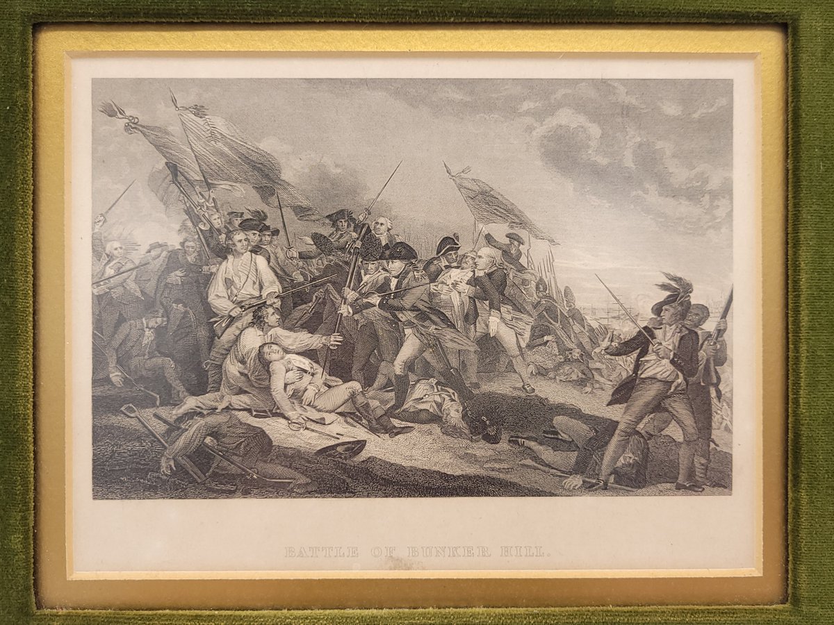 ArrowoodPlace's tweet photo. #Engraving Battle of Bunker Hill (Battle of Breed's Hill) June 17, 1775, during the Siege of Boston, #American Revolutionary War - https://t.co/0ftbavrRWh

#revolutionarywar #military #antiques #antique #art #USA #america #war #History #UnitedStates #bunkerhill #Battlefield https://t.co/wmRL4Sjap3