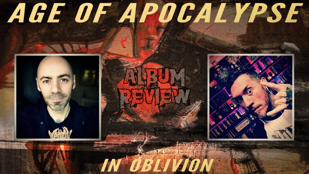 Metal_Epidemic's tweet photo. ๐ฅALBUM REVIEW๐ฅ
Join Dave & Duncan as they review the new album from metallic hardcore band, Age of Apocalypse! 'In Oblivion' is out May 23rd via Closed Casket Activities.
https://t.co/zyCTmtFs8u
๐บ https://t.co/VRVnblG6zQ
#Hardcore #Metalcore #MetallicHardcore #Thrashcore https://t.co/Z4epEGnIsn