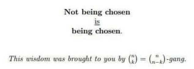 Math isn't a subject, it's a way of living.