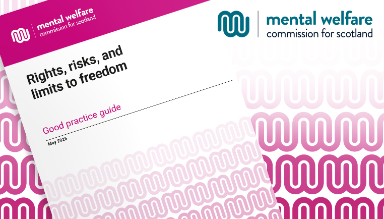 UPDATED 2025
Rights, risks and limits to freedom is a guide for staff supporting people using health and social care services.
It includes legal, ethical and practical considerations if someone’s freedom of movement may need to be limited.
Read more here: bit.ly/30XjECB