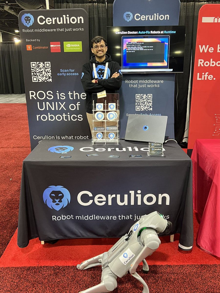 Busy month for us this week, if you missed us (!!!) in Boston and Detroit, make sure to stop by Booth 323 at <a href="/ieee_ras_icra/">IEEE ICRA</a> in Atlanta! 

We’ll be here all week with <a href="/MassRobotics/">MassRobotics</a>. Come say hi, grab stickers, sign up for early access and please don’t kick Lychee!

#ICRA2025