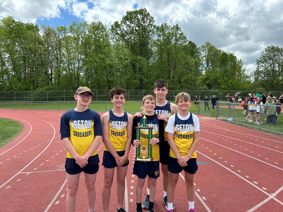 Dio of Cleveland CYO (@cyosportsdoc) on Twitter photo Congratulations to Track and Field Sectional Winners Seton Catholic boys team! <a href="/SetonCrusaders/">Seton Catholic School</a> Congratulations to Track and Field Sectional Winners Seton Catholic boys team! <a href="/SetonCrusaders/">Seton Catholic School</a>