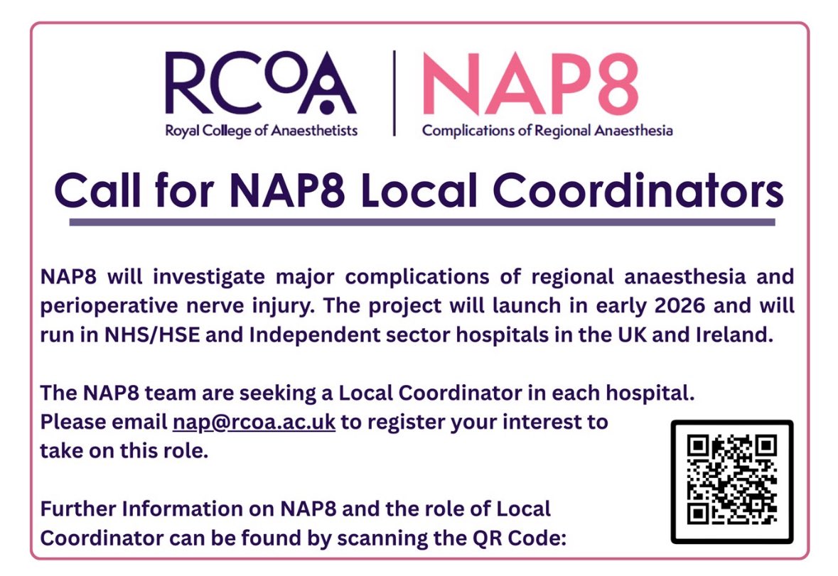 RCoA_CRI's tweet photo. NAP8 lead @ajrmacfarlane at #Anaesthesia2025 We are recruiting Local Coordinators at each hospital in the UK and Ireland. Visit https://t.co/98jgf8M48W… for information on the role and to register your interest! @RCoANews @RegionalAnaesUK https://t.co/SSNc48cdf4