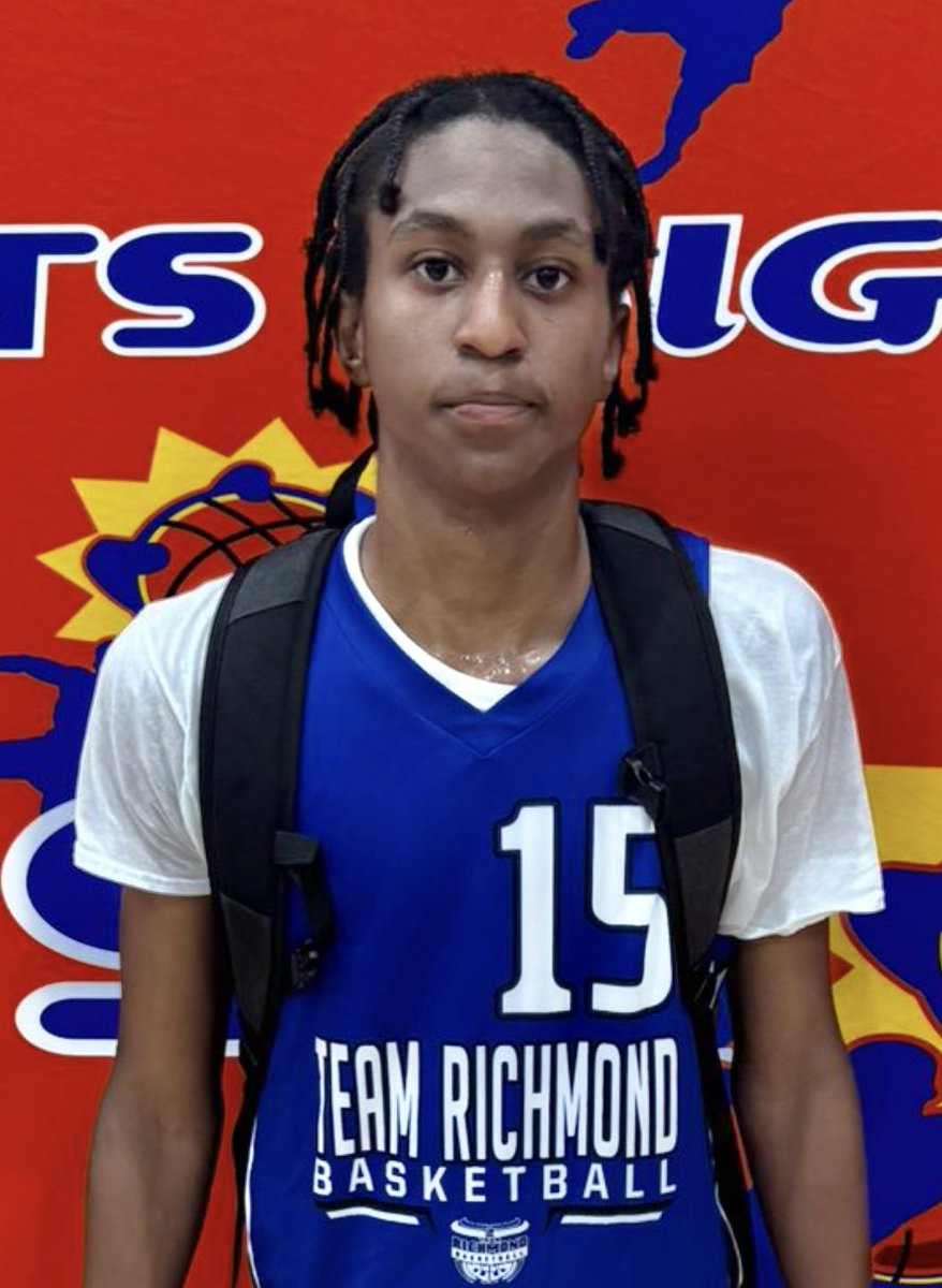 NorfolkKnights's tweet photo. Team Richmond guard King Williams (6’0 2026 LC Bird) with another strong weekend averaging 15ppg. A sharp shooting combo guard can make shots off the dribble or off a catch. Doesn’t need much time nor space his footwork is superb and he has a quick release on a jumper that is near automatic off a catch! King plays off timely hesitations, attacks angles nicely and gets where he wants off the bounce. Gets to his spots for a lethal dribble pull-up. A threat as a passer with keen vision and passing skills as well. King can turn a game around quickly with his shooting prowess as he has frequent stretches where he just don’t miss!!! Quick and difficult to guard whether off the bounce or trying keeping up with his active off ball movement. #BigShots #RichmondOpen @BigShotsToday @BigShotsGlobal
