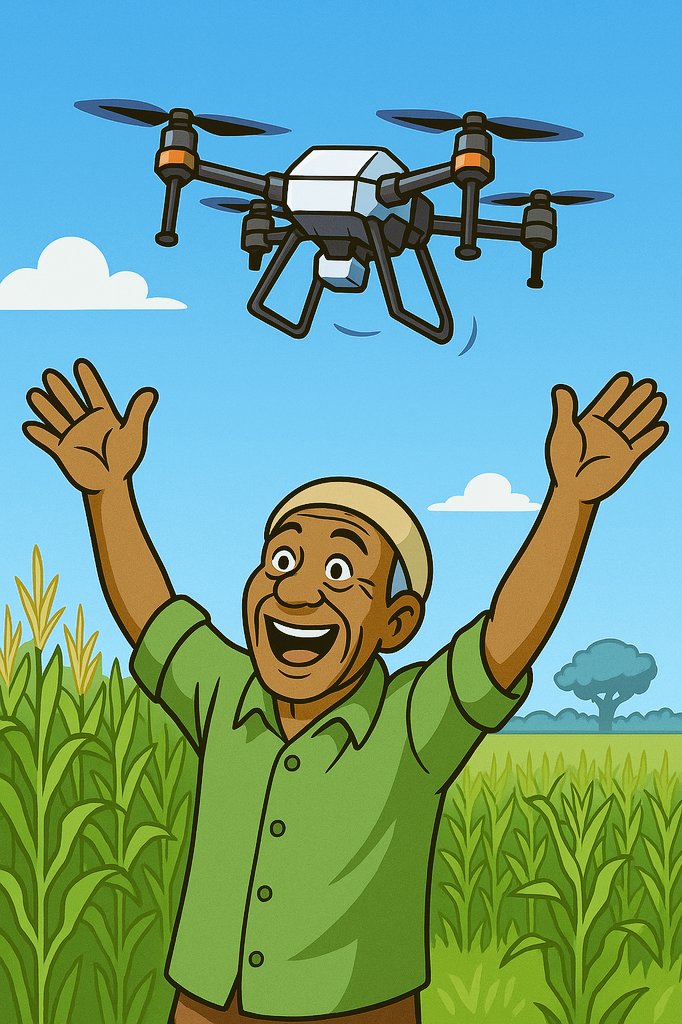 Teknilojia yetu ya ndege nyuki inanyunyizia hadi ekari 250 ndani ya siku moja tuu,ikiwa ni mabadiliko makubwa kuwahi kutokea katika sekta ya kilimo nchini.
Usambazaji sawa wa dawa kwa mimea,
Inapunguza matumizi ya maji na dawa
Inafika sehemu zote hata yenye milima au mabonde