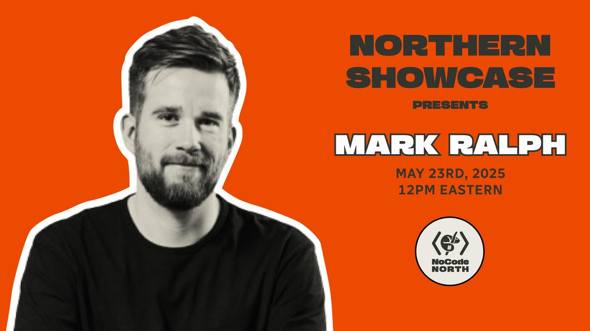 It's Northern Showcase week, and time to meet another cool Canadian Webflow designer: Toronto-based Mark Ralph. He creates wonderful, engaging sites for creative agencies and clients who value his exciting design work. 

Fri. May 23 @ 12edt
Link in comments 🧵