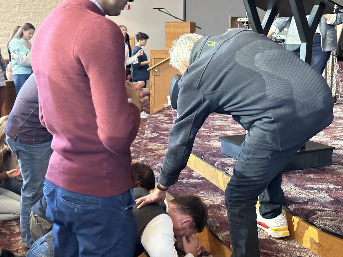 Those who need your prayers most are likely right in front of you. Ask God for guidance, and then be bold to lay on hands and pray for them.