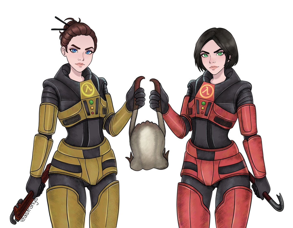 AstronYS's tweet photo. - Feels like forever ago, doesn't it? 💫
#HalfLifeDecay #fanart #astronys ✨#halflife https://t.co/XRUfCcmYj8