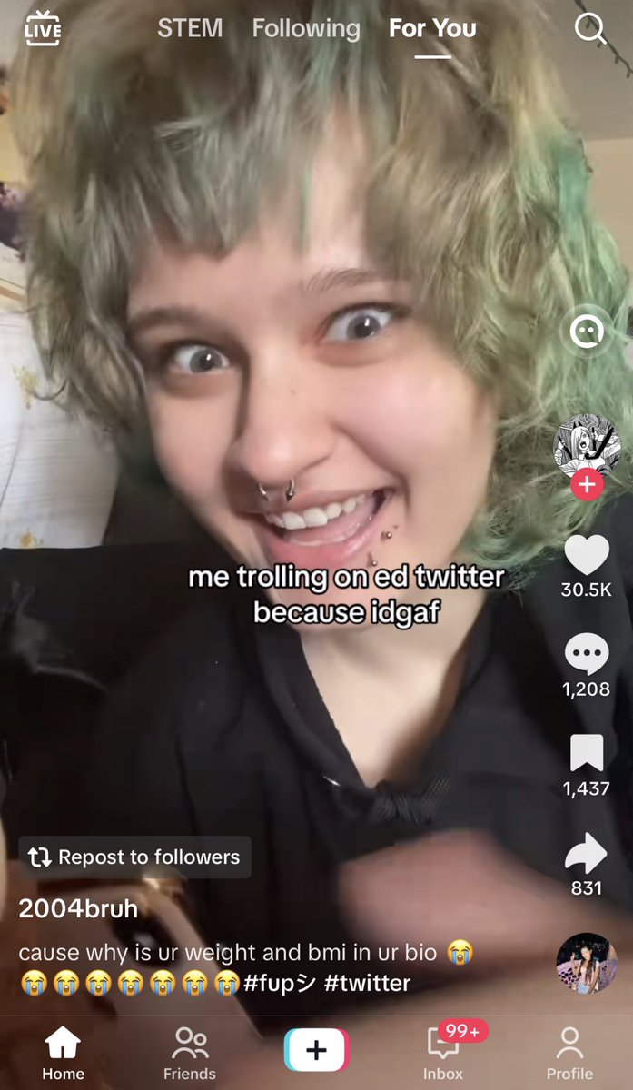 Who the actual fuck just admits to bullying sick CHILDREN (mostly) like what the fuck?? #edtwt