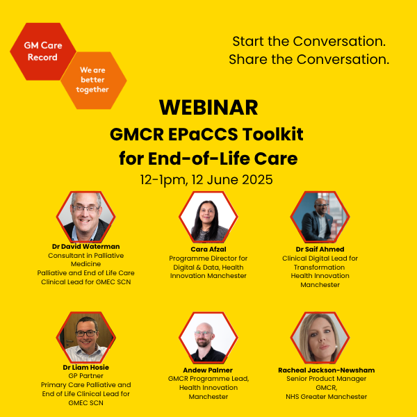 Greater Manchester Primary Care Provider Board (@gm_pcb) on Twitter photo For anyone involved in end-of-life care <a href="/HealthInnovMcr/">Health Innovation Manchester</a> is hosting a webinar on Thurs 12 June covering the new GMCR EPaCCS toolkit. Find out how it can benefit you and improve end-of-life care: events.teams.microsoft.com/event/9f1c40ad… For anyone involved in end-of-life care <a href="/HealthInnovMcr/">Health Innovation Manchester</a> is hosting a webinar on Thurs 12 June covering the new GMCR EPaCCS toolkit. Find out how it can benefit you and improve end-of-life care: events.teams.microsoft.com/event/9f1c40ad…