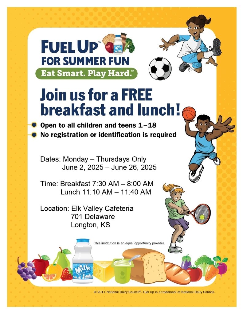 Summer Breakfast and Lunch Program!