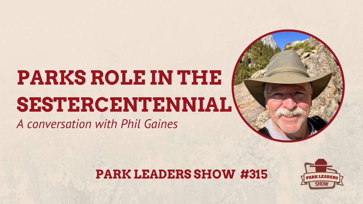 The 250th anniversary of the U.S. is coming. How can parks help tell the stories of our nation's founding? Phil Gaines joins me to share how every park, from coast to coast, has a role to play.

parkleaders.com/parks-role-in-…