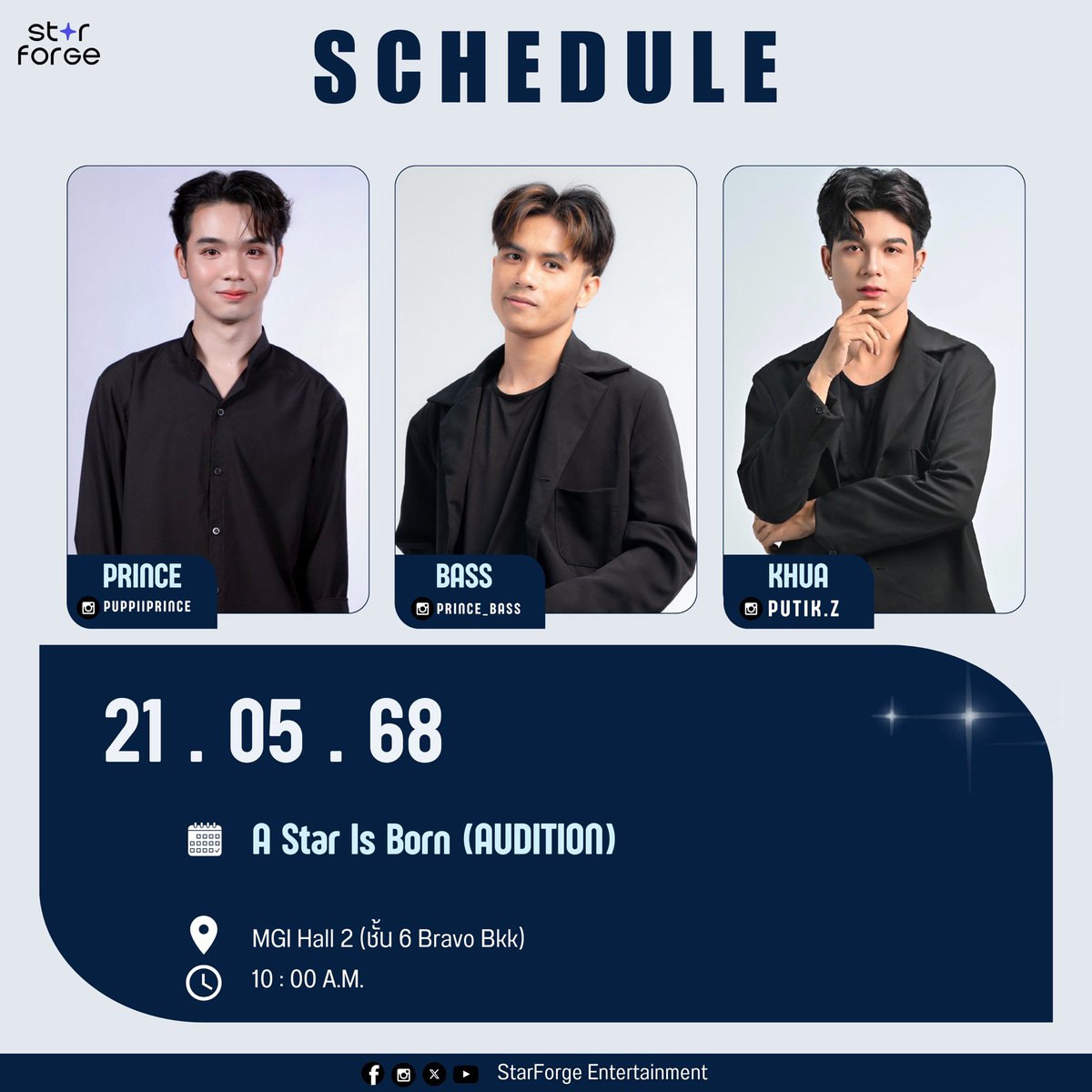 Starforgeoffice's tweet photo. StarForge Ent. | Artist Schedule

#StarForgeArtist2025 #StarForgeEntertainment https://t.co/BrzuCVrEaC