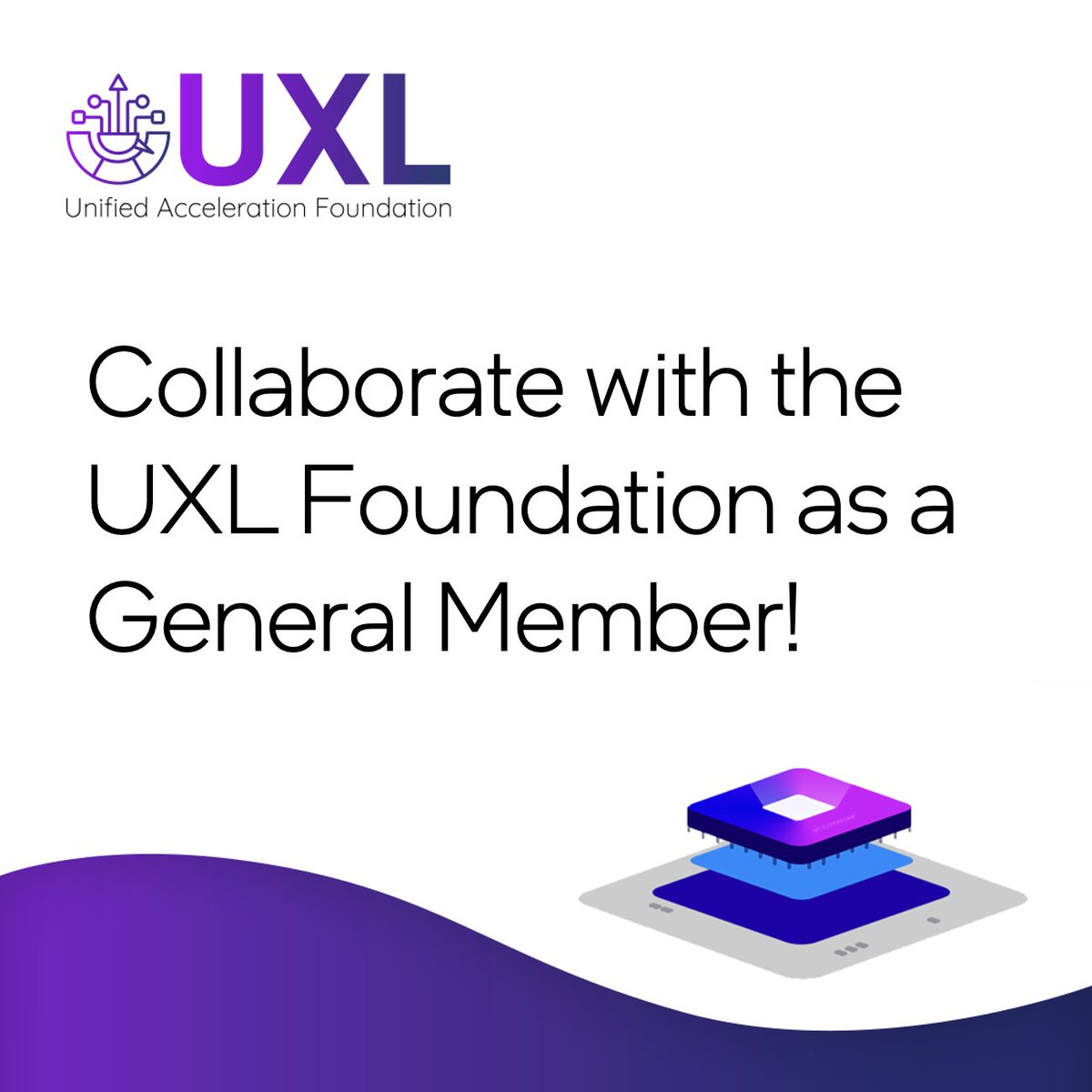 Join the UXL Foundation as a General Member to:

✅ Shape working group initiatives
✅ Contribute to code and spec proposals
✅ Grow your network

Learn more: bit.ly/4bLxZUY

#UXLFoundation #oneAPI #Innovation