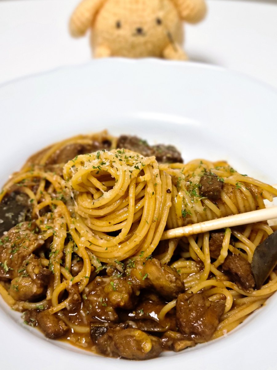 집 -
포크 빈달루 커리 파스타