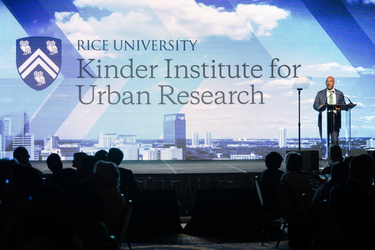 Reginald DesRoches (@rdesroches) on Twitter photo This year marks the 15th anniversary of <a href="/RiceKinderInst/">Kinder Institute for Urban Research</a> — and we’re celebrating a legacy of impact, innovation and insight. At Monday’s annual institute luncheon, we heard the latest findings from the most comprehensive Kinder Houston Area Survey to date, offering a powerful look This year marks the 15th anniversary of <a href="/RiceKinderInst/">Kinder Institute for Urban Research</a> — and we’re celebrating a legacy of impact, innovation and insight. At Monday’s annual institute luncheon, we heard the latest findings from the most comprehensive Kinder Houston Area Survey to date, offering a powerful look