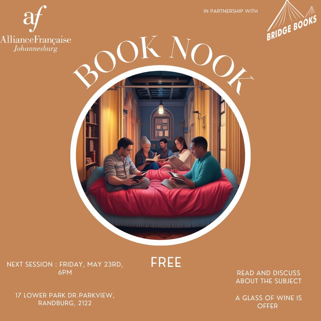 Join us for our Book Club session on Friday, May 23rd 6PM! 
Bring your favorite book, read for an hour, and then enjoy a lively discussion with fellow book enthusiasts. It’s a great opportunity to share your love of reading and explore new ideas.
We look forward to seeing you !