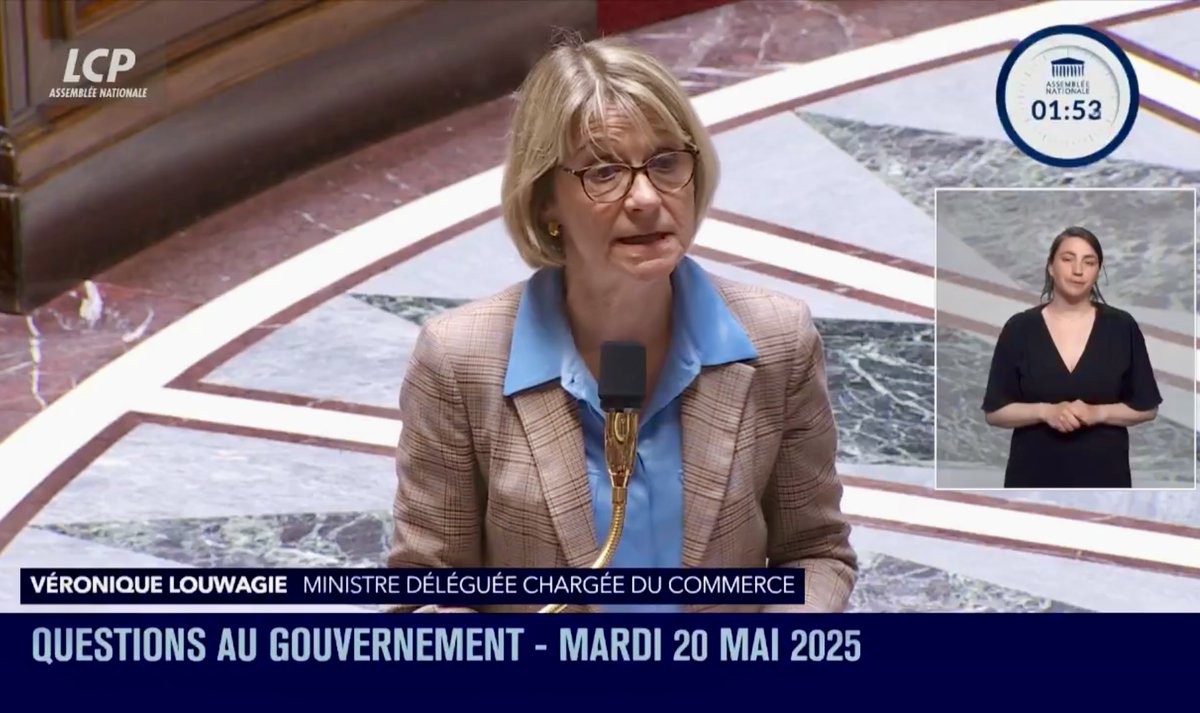 outremers360's tweet image. 📝Un comité interministériel aux #Outremer le 10 juillet selon la ministre Véronique Louwagie 

➡️tinyurl.com/53n82spd

➡️Interpellée par la députée de La Réunion Émeline K/Bidi (GDR), la ministre chargée du commerce a annoncé la tenue du Comité interministériel aux Outre-mer