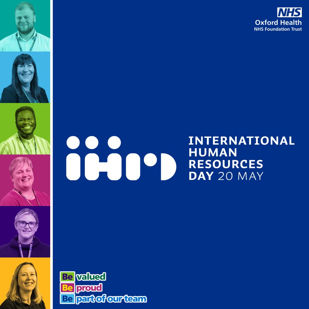 🌍 Happy International Human Resources Day! 🌍
 
💙 Interested in joining our HR family? Explore our latest vacancies here: Oxford Health Vacancies

#OneOHFT #WorkWithUs #Hiring #NHSJobs #JoinOurTeam