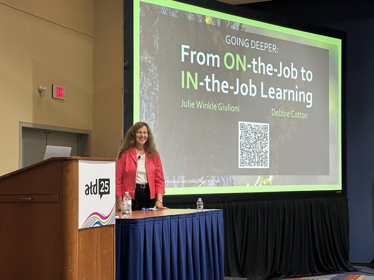 Julie Winkle Giulioni (@julie_wg) on Twitter photo My first session with Debbie Cotton at the Association for Talent Development (<a href="/atd/">Association for Talent Development (ATD)</a>)’s international conference is a wrap! Thanks to all of the wonderful talent development professionals who joined us and shared their experience and wisdom! My first session with Debbie Cotton at the Association for Talent Development (<a href="/atd/">Association for Talent Development (ATD)</a>)’s international conference is a wrap! Thanks to all of the wonderful talent development professionals who joined us and shared their experience and wisdom!
