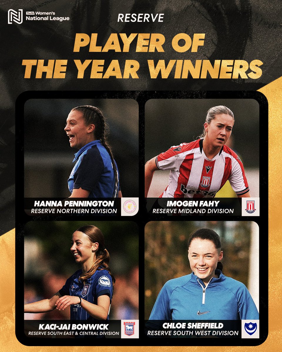 Standout Stars 🌟

Huge congratulations to the four Player of the Year winners in the Reserves.

#FAWNLAwards