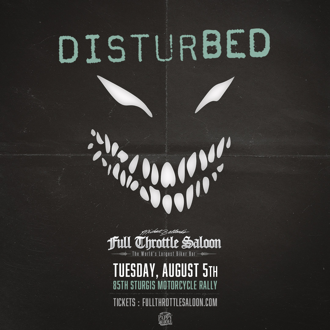 Disturbed (@disturbed) on Twitter photo Tickets are available now for our headline show at @FTSSturgis in Sturgis, SD on August 5th at the 85th <a href="/SturgisRally/">Sturgis Rally</a> ๐ค disturbed1.com/tour Tickets are available now for our headline show at @FTSSturgis in Sturgis, SD on August 5th at the 85th <a href="/SturgisRally/">Sturgis Rally</a> ๐ค disturbed1.com/tour